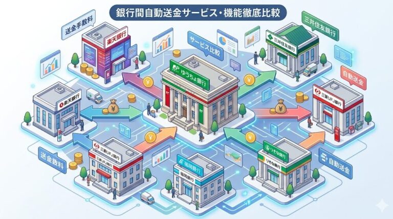 ゆうちょ銀行の自動送金とは?手数料・設定・停止方法と他行比較を徹底解説【完全ガイド】 | 郵便life | 郵便局で日常をもっと便利に
