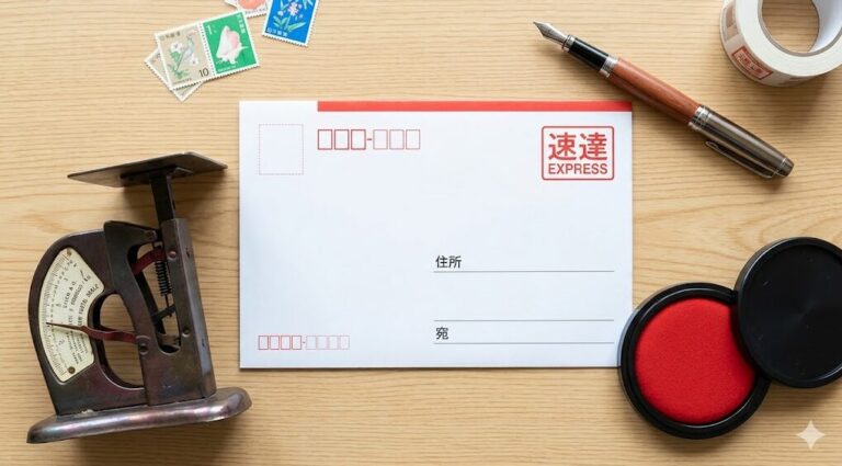【完全版】速達ハンコの位置はどこ?横書き・角2封筒の正しい書き方から料金・受け取りまで徹底解説 | 郵便life | 郵便局で日常をもっと便利に