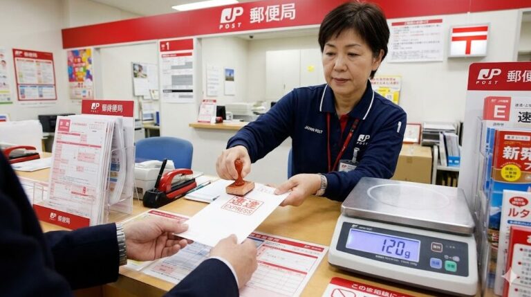 【完全版】速達ハンコの位置はどこ?横書き・角2封筒の正しい書き方から料金・受け取りまで徹底解説 | 郵便life | 郵便局で日常をもっと便利に